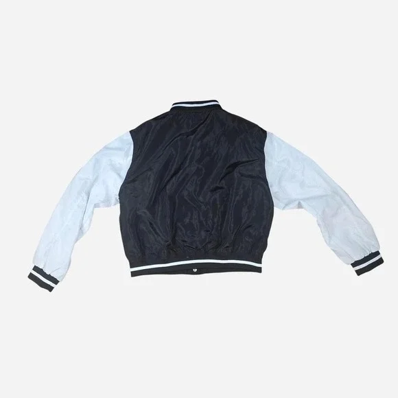 Cali 1850 Los Angeles Varsity Jacket XS Black White‎ Letterman Bomber - Picture 4 of 6